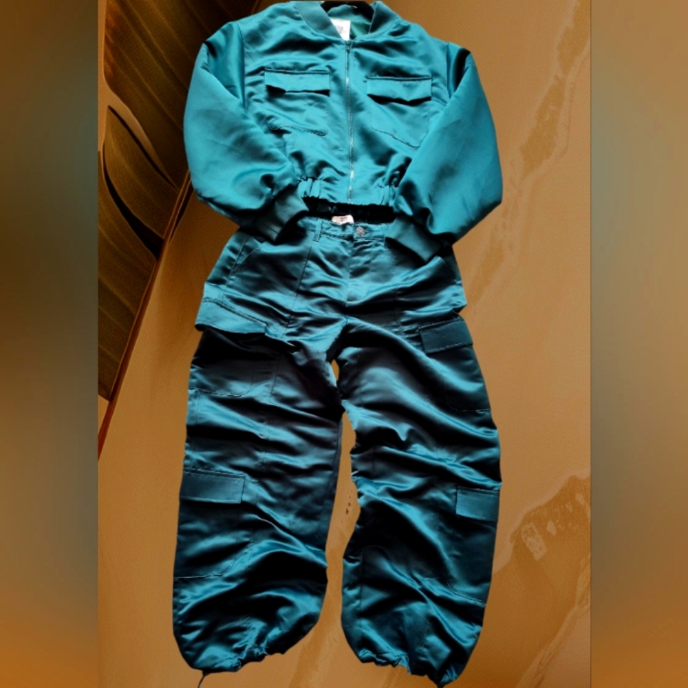 Two piece Bomber Suit